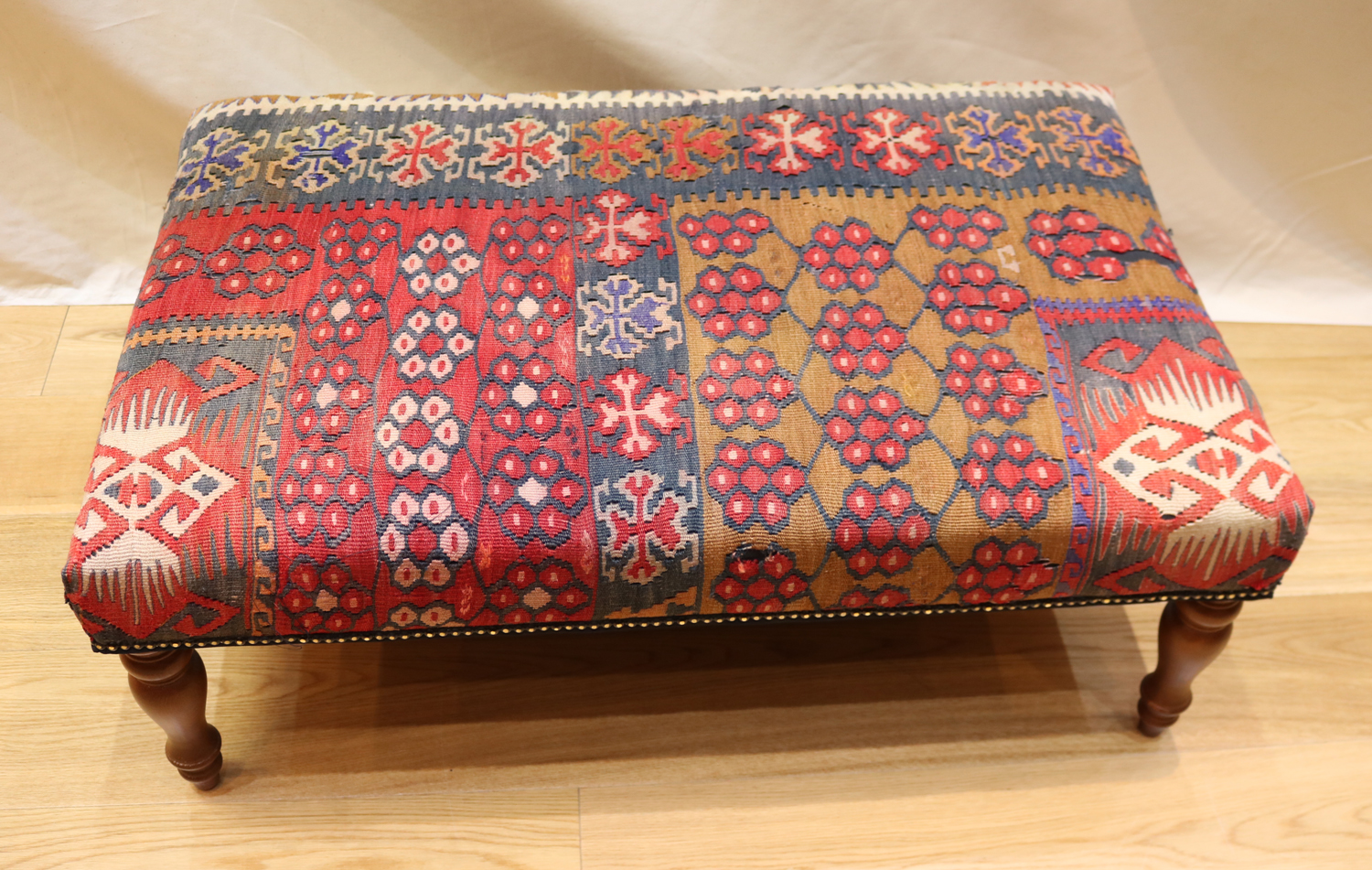 kilim table stool