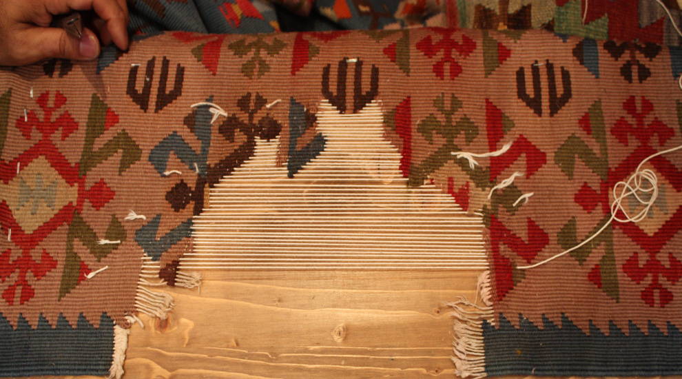 kilim rugs repairs